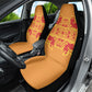 Scarlet Red Hearts Crown Traditional Geometry Car Seat Cover Seanamarena Basotho Blanket Inspired
