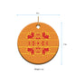 Scarlet Red Hearts Crown Traditional Geometry Ceramic Ornament Seanamarena Basotho Blanket Inspired