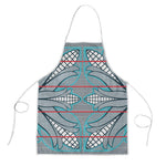Cobalt Blue Khotso Mojalefa Poone Apron Basotho Khotso Blanket Inspired