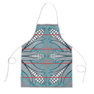 Cobalt Blue Khotso Mojalefa Poone Apron Basotho Khotso Blanket Inspired