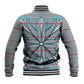 Cobalt Blue Khotso Mojalefa Poone Baseball Jacket Basotho Khotso Blanket Inspired