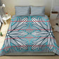 Cobalt Blue Khotso Mojalefa Poone Bedding Set Basotho Khotso Blanket Inspired