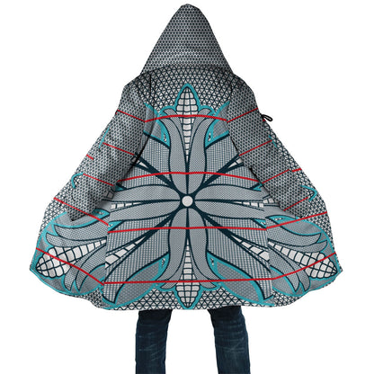 Cobalt Blue Khotso Mojalefa Poone Cloak Basotho Khotso Blanket Inspired