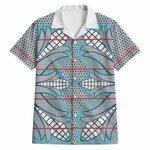 Cobalt Blue Khotso Mojalefa Poone Hawaiian Shirt Basotho Khotso Blanket Inspired