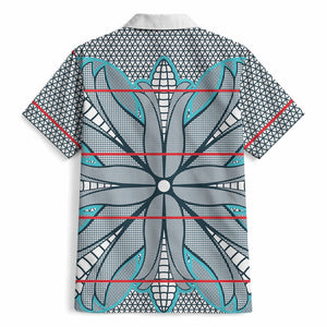 Cobalt Blue Khotso Mojalefa Poone Hawaiian Shirt Basotho Khotso Blanket Inspired