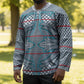 Cobalt Blue Khotso Mojalefa Poone Hockey Jersey Basotho Khotso Blanket Inspired
