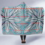 Cobalt Blue Khotso Mojalefa Poone Hooded Blanket Basotho Khotso Blanket Inspired