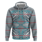 Cobalt Blue Khotso Mojalefa Poone Hoodie Basotho Khotso Blanket Inspired