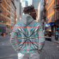Cobalt Blue Khotso Mojalefa Poone Hoodie Basotho Khotso Blanket Inspired