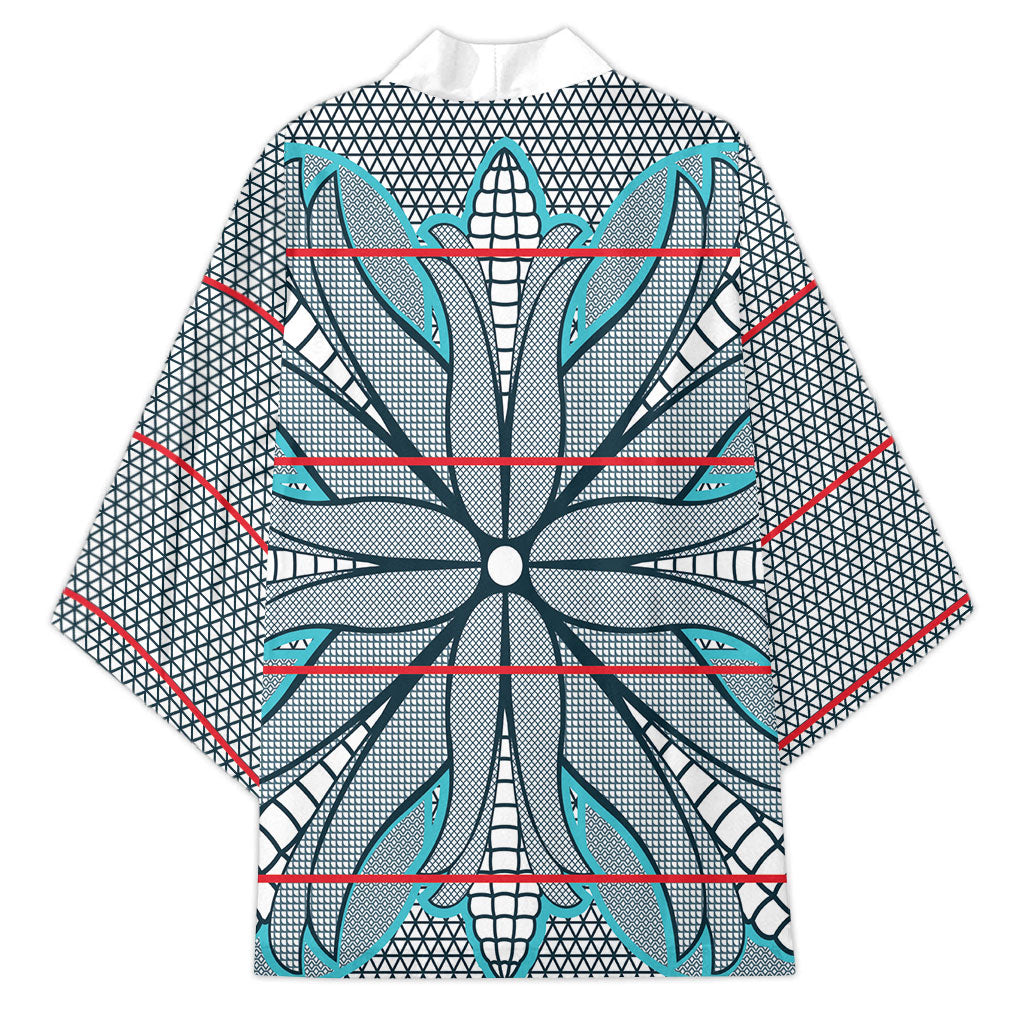 Cobalt Blue Khotso Mojalefa Poone Kimono Basotho Khotso Blanket Inspired