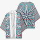 Cobalt Blue Khotso Mojalefa Poone Kimono Basotho Khotso Blanket Inspired