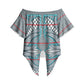 Cobalt Blue Khotso Mojalefa Poone Off Shoulder Wrap Waist Top Basotho Khotso Blanket Inspired