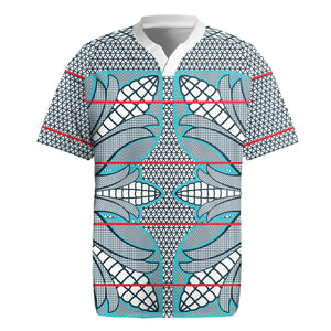 Cobalt Blue Khotso Mojalefa Poone Rugby Jersey Basotho Khotso Blanket Inspired