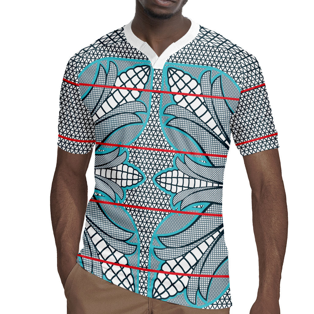 Cobalt Blue Khotso Mojalefa Poone Rugby Jersey Basotho Khotso Blanket Inspired