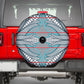 Cobalt Blue Khotso Mojalefa Poone Spare Tire Cover Basotho Khotso Blanket Inspired