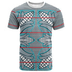 Cobalt Blue Khotso Mojalefa Poone T shirt Basotho Khotso Blanket Inspired