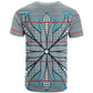 Cobalt Blue Khotso Mojalefa Poone T shirt Basotho Khotso Blanket Inspired