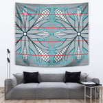 Cobalt Blue Khotso Mojalefa Poone Tapestry Basotho Khotso Blanket Inspired