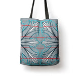 Cobalt Blue Khotso Mojalefa Poone Tote Bag Basotho Khotso Blanket Inspired