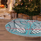 Cobalt Blue Khotso Mojalefa Poone Tree Skirt Basotho Khotso Blanket Inspired