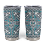 Cobalt Blue Khotso Mojalefa Poone Tumbler Cup Basotho Khotso Blanket Inspired
