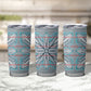 Cobalt Blue Khotso Mojalefa Poone Tumbler Cup Basotho Khotso Blanket Inspired