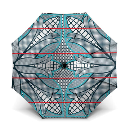 Cobalt Blue Khotso Mojalefa Poone Umbrella Basotho Khotso Blanket Inspired