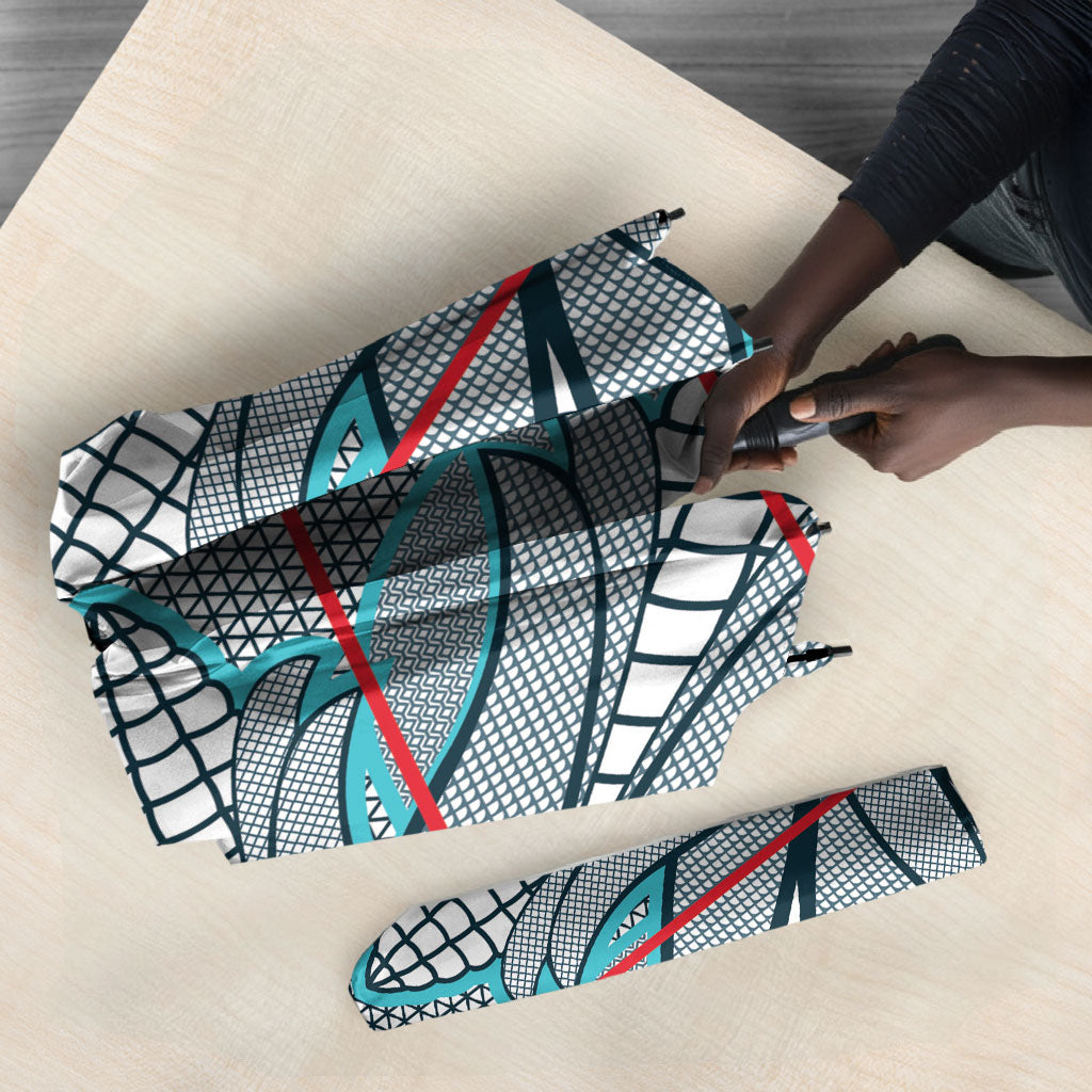 Cobalt Blue Khotso Mojalefa Poone Umbrella Basotho Khotso Blanket Inspired