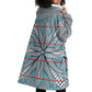 Cobalt Blue Khotso Mojalefa Poone Wearable Blanket Hoodie Basotho Khotso Blanket Inspired