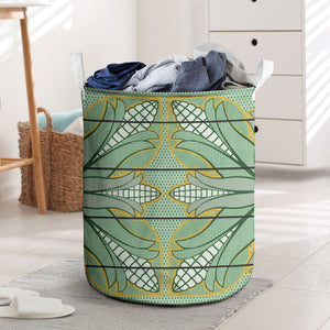 Emerald Green Khotso Mojalefa Poone Laundry Basket Basotho Khotso Blanket Inspired
