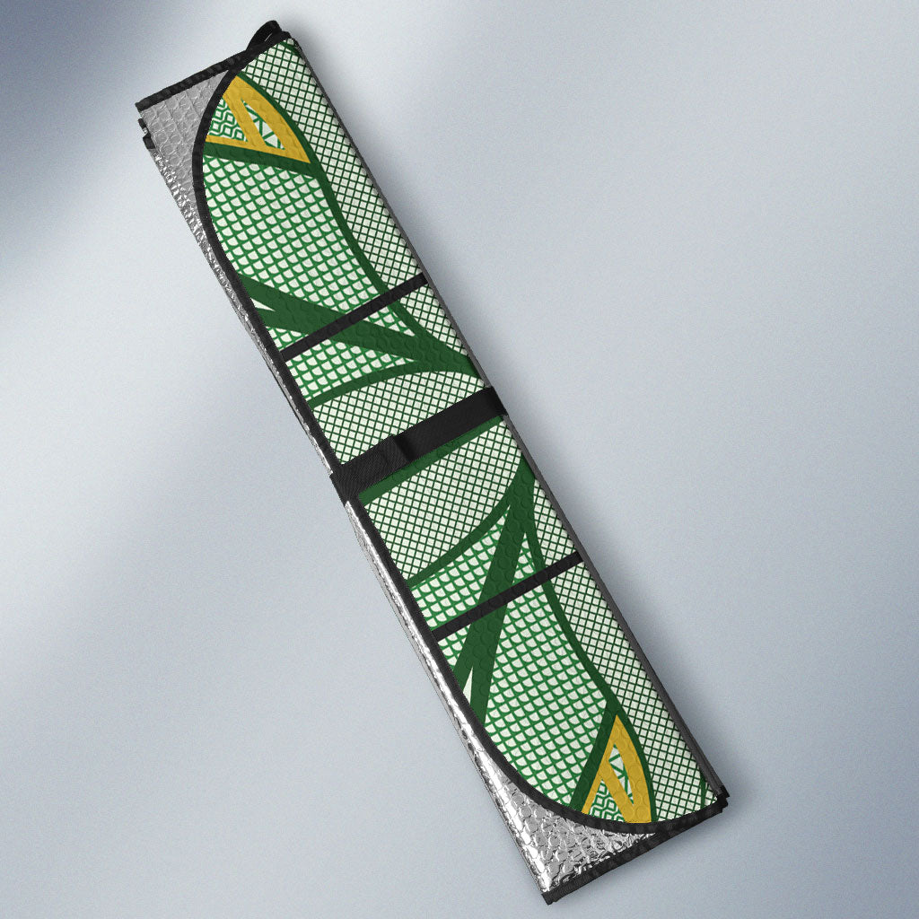 Emerald Green Khotso Mojalefa Poone Auto Sun Shade Basotho Khotso Blanket Inspired