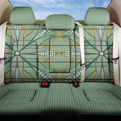 Emerald Green Khotso Mojalefa Poone Back Car Seat Cover Basotho Khotso Blanket Inspired