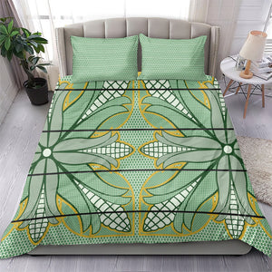 Emerald Green Khotso Mojalefa Poone Bedding Set Basotho Khotso Blanket Inspired
