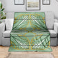 Emerald Green Khotso Mojalefa Poone Blanket Basotho Khotso Blanket Inspired