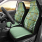 Emerald Green Khotso Mojalefa Poone Car Seat Cover Basotho Khotso Blanket Inspired