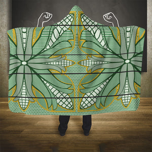 Emerald Green Khotso Mojalefa Poone Hooded Blanket Basotho Khotso Blanket Inspired