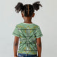 Emerald Green Khotso Mojalefa Poone Kid T shirt Basotho Khotso Blanket Inspired
