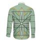 Emerald Green Khotso Mojalefa Poone Long Sleeve Button Shirt Basotho Khotso Blanket Inspired