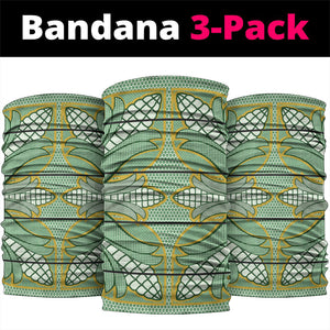 Emerald Green Khotso Mojalefa Poone Neck Gaiter Basotho Khotso Blanket Inspired
