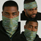 Emerald Green Khotso Mojalefa Poone Neck Gaiter Basotho Khotso Blanket Inspired