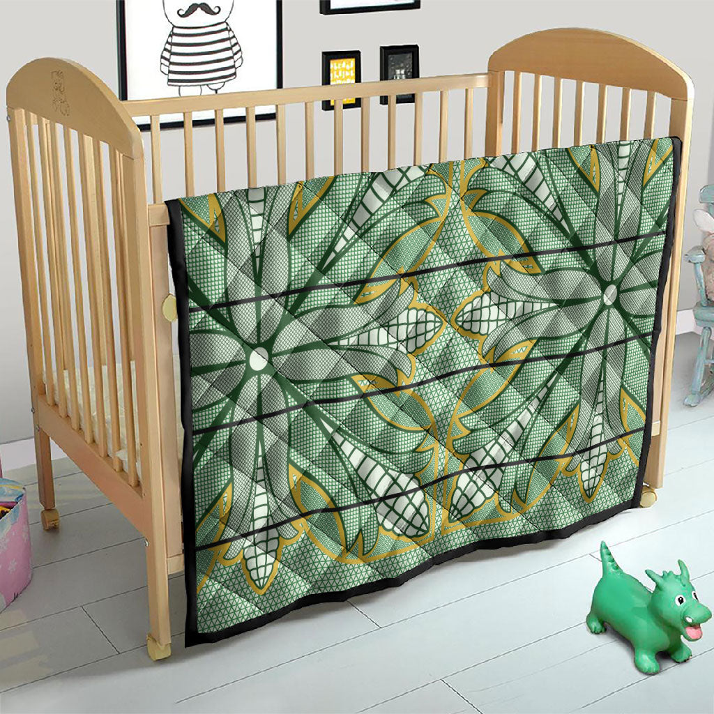 Emerald Green Khotso Mojalefa Poone Quilt Basotho Khotso Blanket Inspired