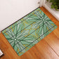 Emerald Green Khotso Mojalefa Poone Rubber Doormat Basotho Khotso Blanket Inspired
