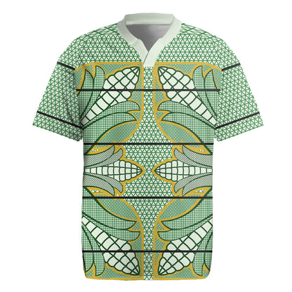 Emerald Green Khotso Mojalefa Poone Rugby Jersey Basotho Khotso Blanket Inspired