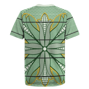 Emerald Green Khotso Mojalefa Poone Rugby Jersey Basotho Khotso Blanket Inspired
