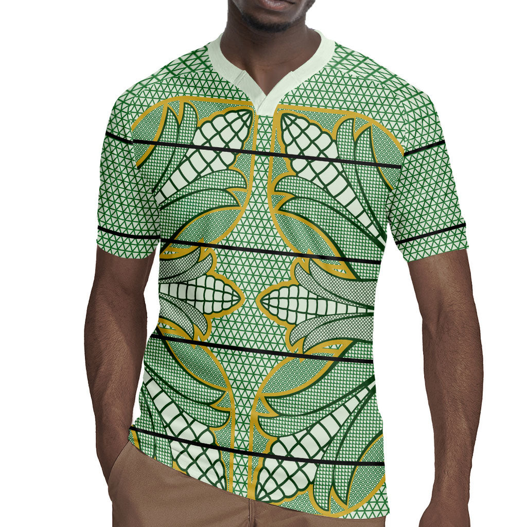 Emerald Green Khotso Mojalefa Poone Rugby Jersey Basotho Khotso Blanket Inspired