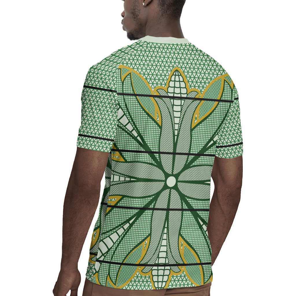 Emerald Green Khotso Mojalefa Poone Rugby Jersey Basotho Khotso Blanket Inspired