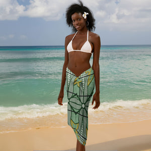 Emerald Green Khotso Mojalefa Poone Sarong Basotho Khotso Blanket Inspired