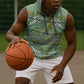 Emerald Green Khotso Mojalefa Poone Sleeveless Hoodie Basotho Khotso Blanket Inspired
