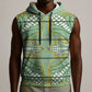 Emerald Green Khotso Mojalefa Poone Sleeveless Hoodie Basotho Khotso Blanket Inspired