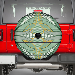 Emerald Green Khotso Mojalefa Poone Spare Tire Cover Basotho Khotso Blanket Inspired